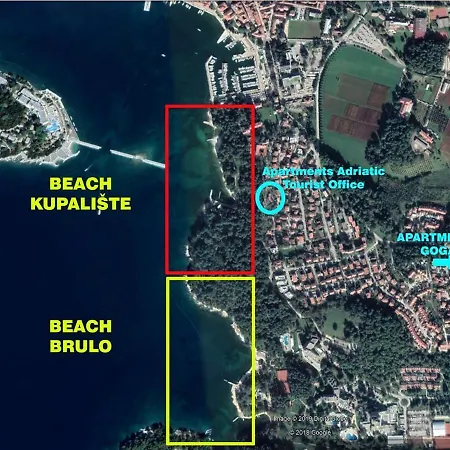 A4 Goga 1 Two Bedroom Near The And The Sea Poreč